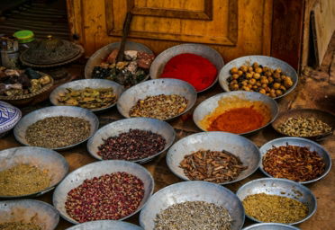 bowl of food lot