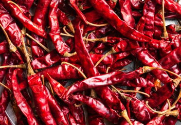 red chili lot on ground